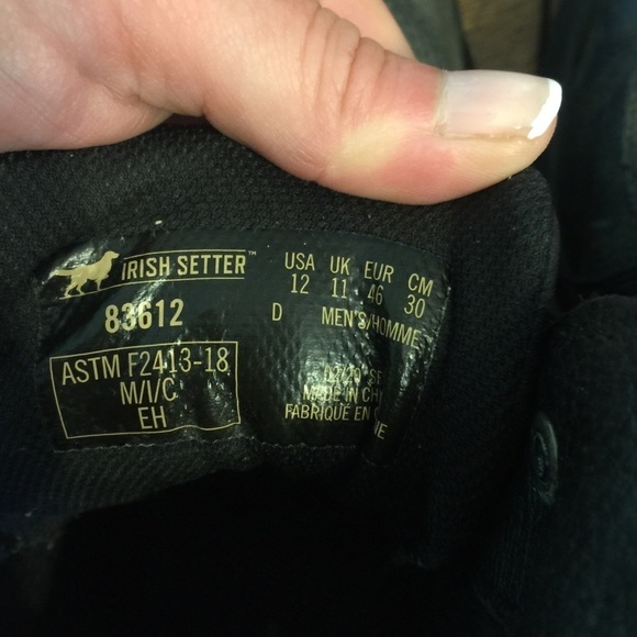 Irish Setter steel toe boots - Picture 4 of 7